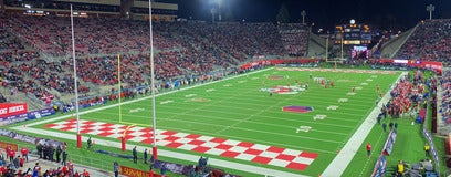 Seat view from End Zone