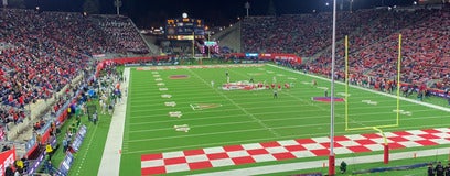 Seat view from End Zone
