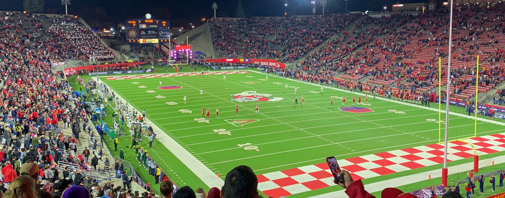 Seat view from End Zone