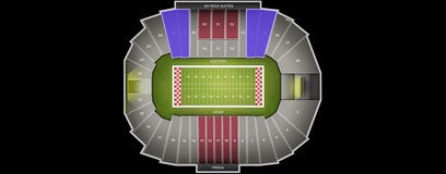 Seat view from Away Sideline