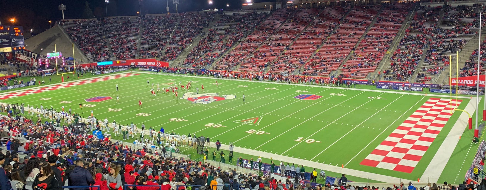 Seat view from Sideline