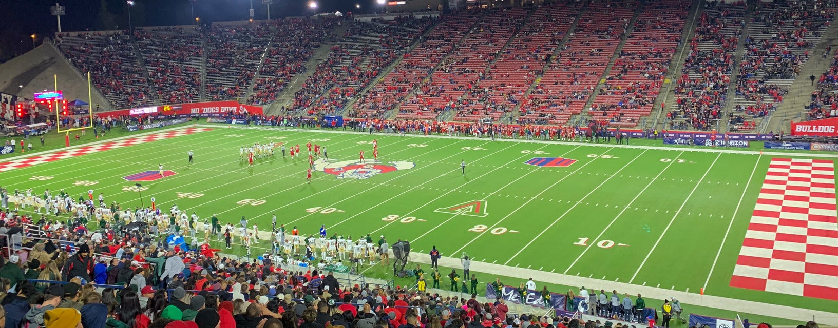 Seat view from Sideline