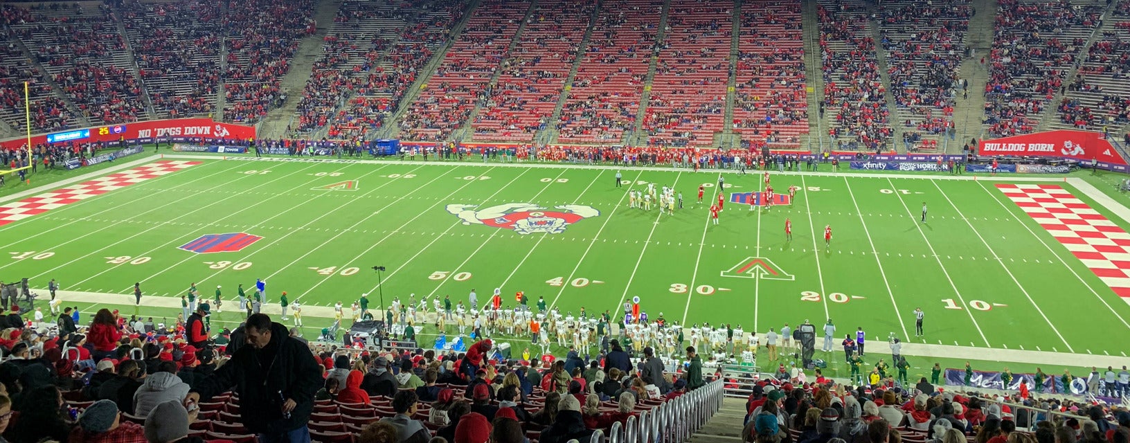 Seat view from Sideline