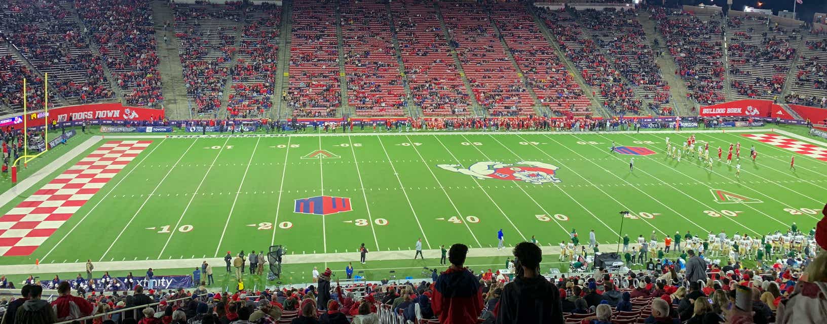 Seat view from Sideline