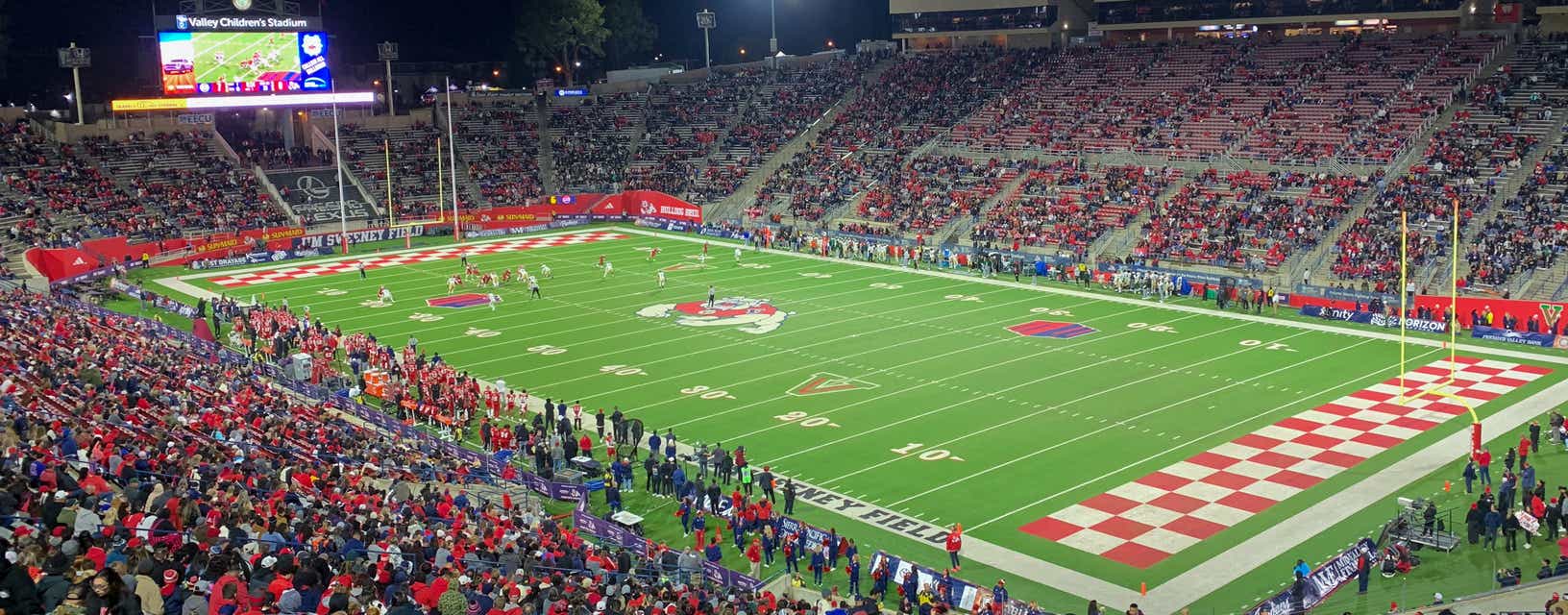 Seat view from End Zone