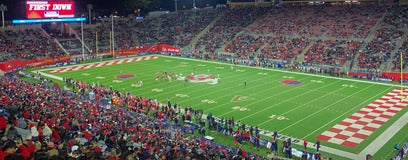 Seat view from End Zone