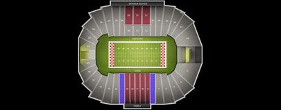 Seat view from Home Sideline