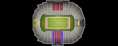 Seat view from Home Sideline