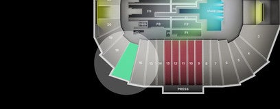 Seat view from Lower