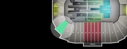 Seat view from Lower