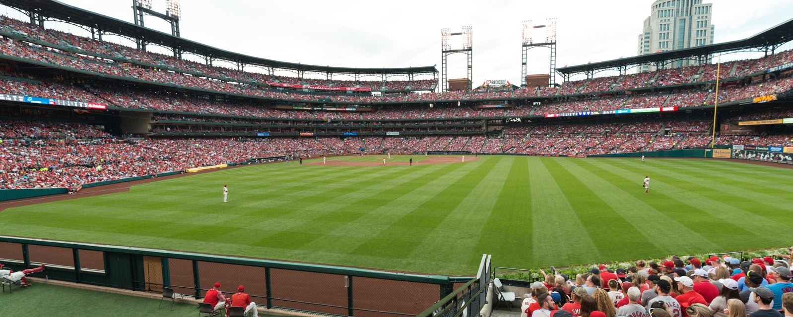 Seat view from Right Field Bleachers