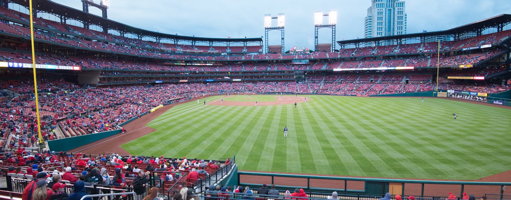 Seat view from Right Field Bleachers