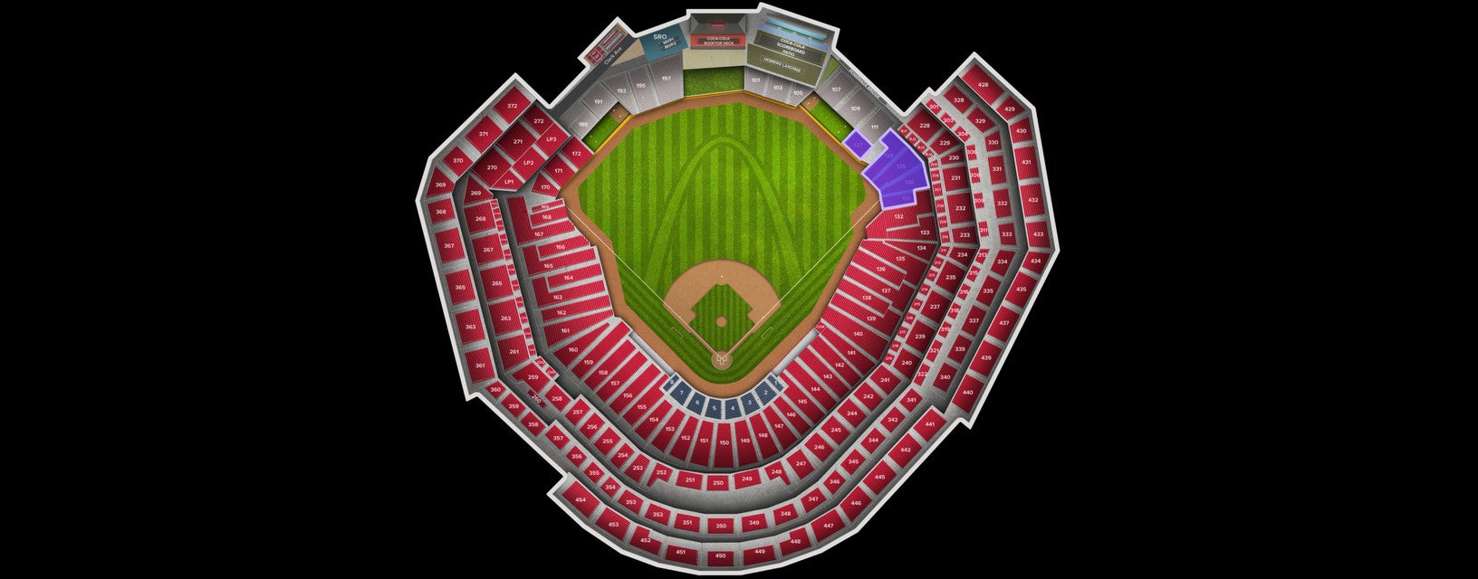Seat view from Right Field Box