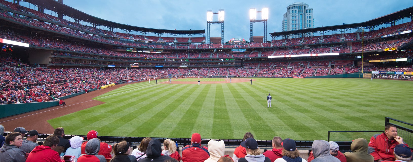 Seat view from Lower Right Field Box