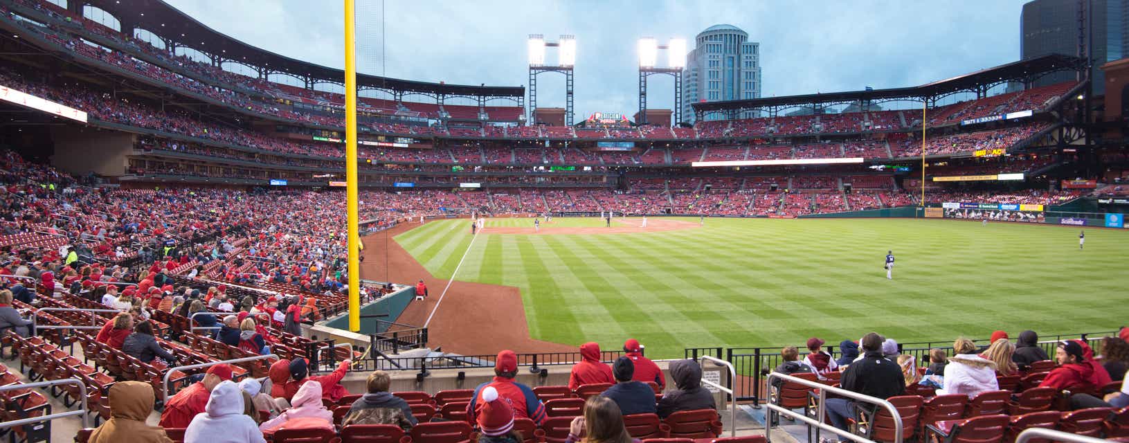 Seat view from Lower Right Field Box