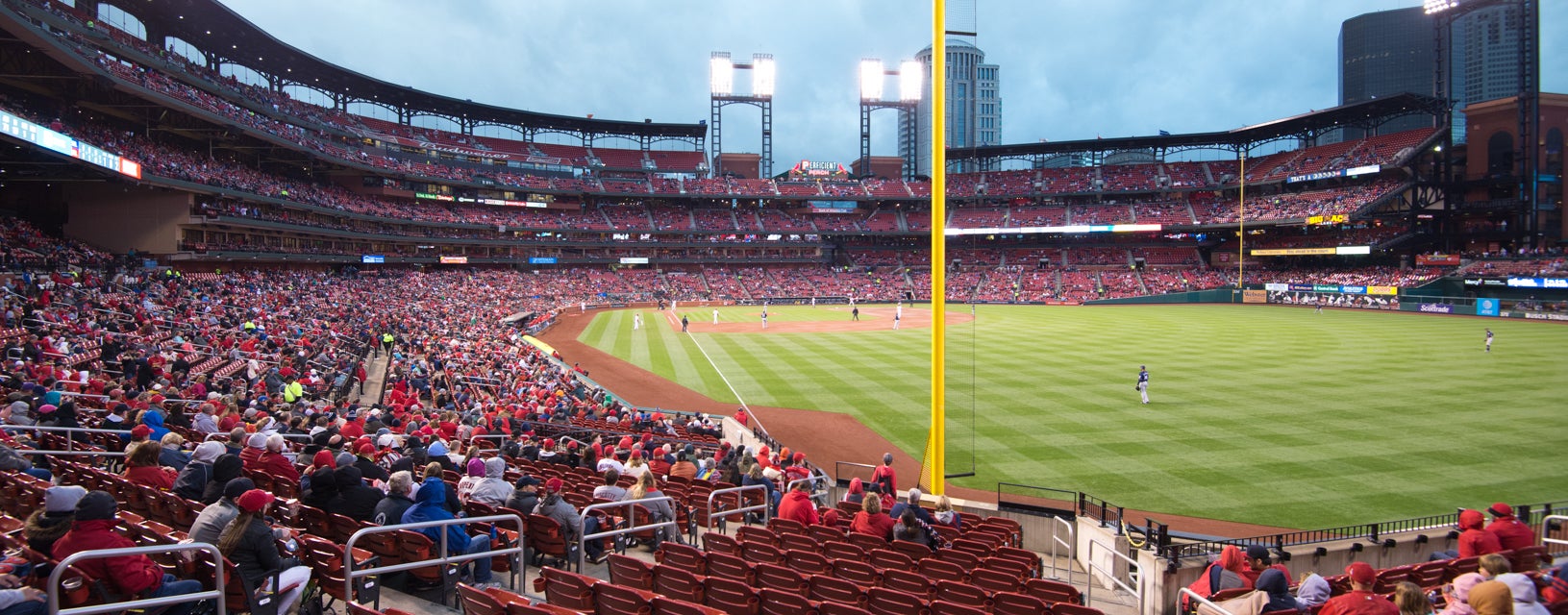 Seat view from Lower Right Field Box