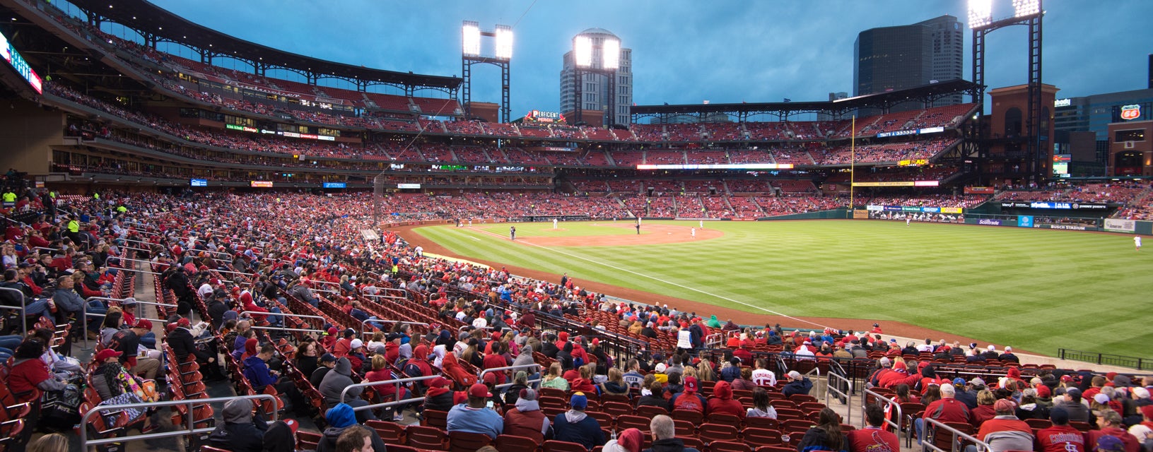 Seat view from Lower Right Field Box
