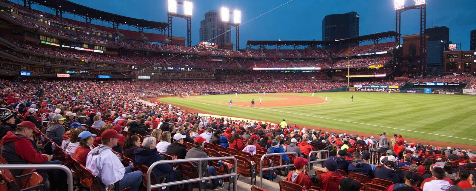 Seat view from Lower Right Field Box