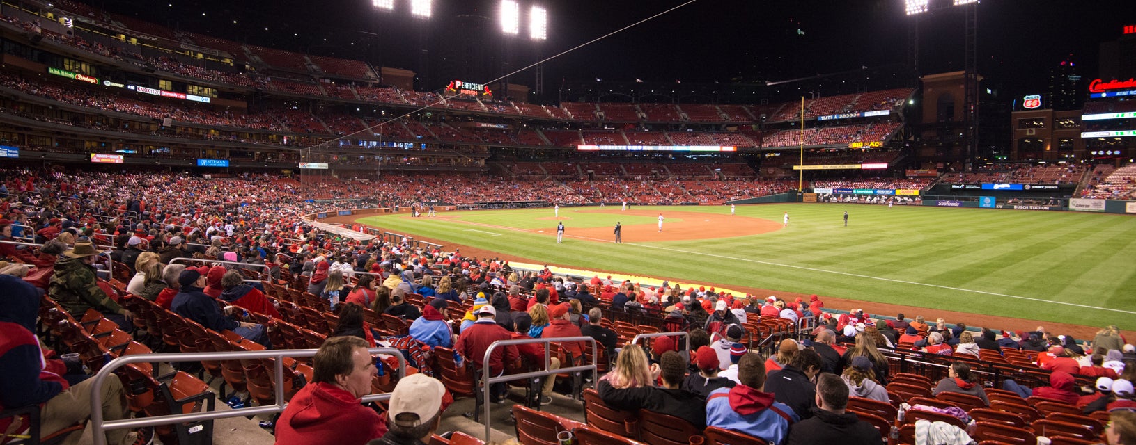 Seat view from Lower Right Field Box