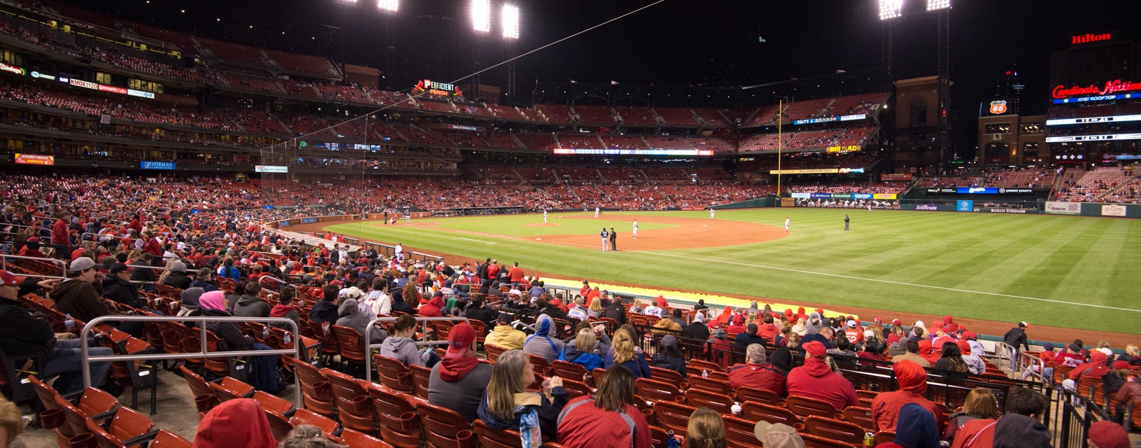 Seat view from Lower Right Field Box