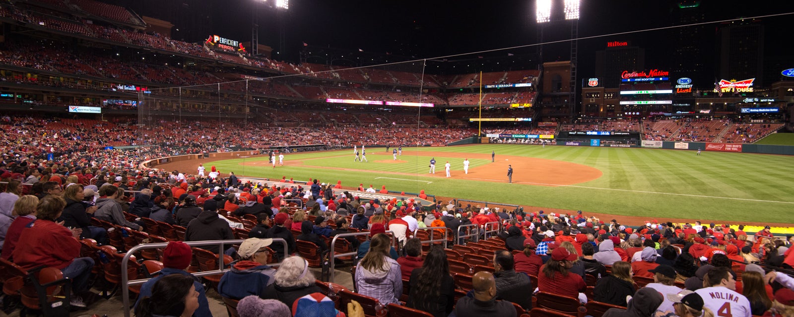 Seat view from Infield Field Box