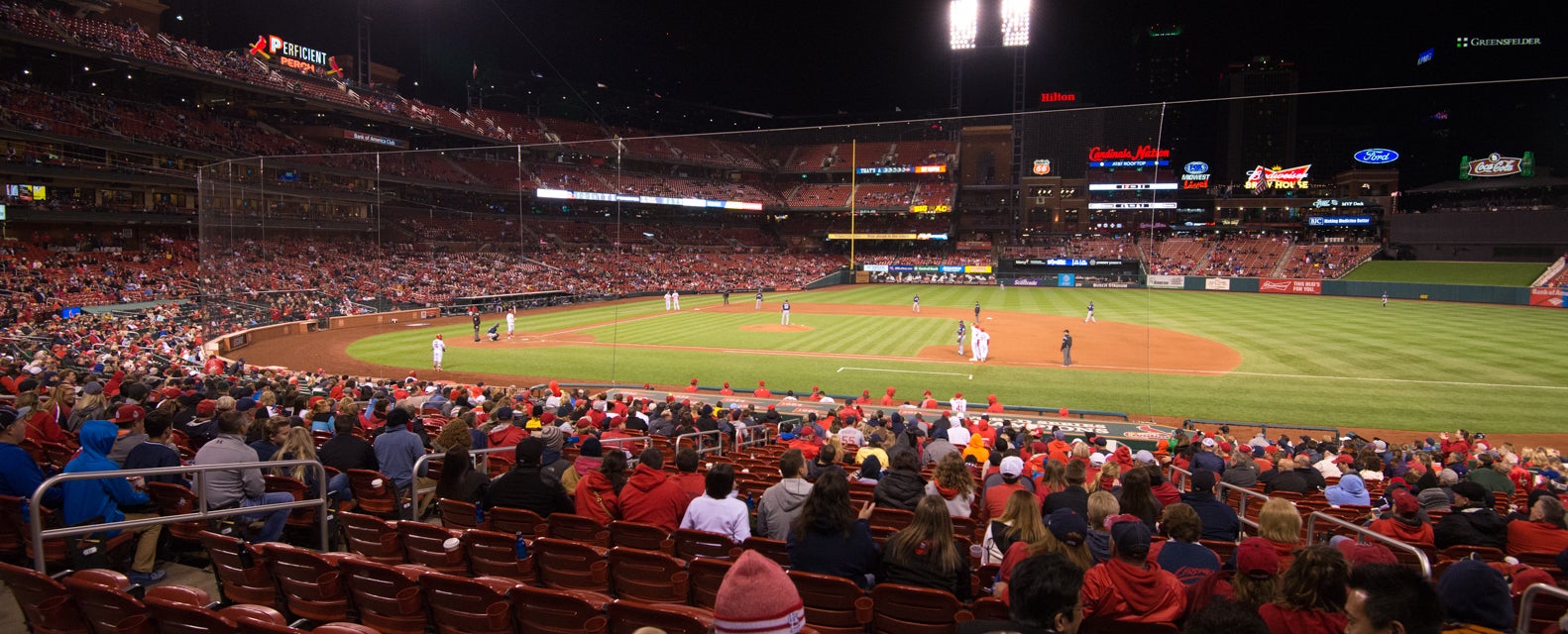 Seat view from Infield Field Box