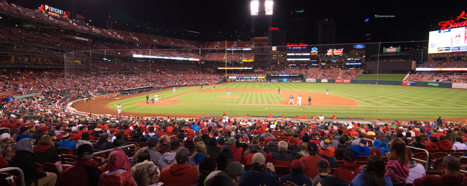 Seat view from Infield Field Box