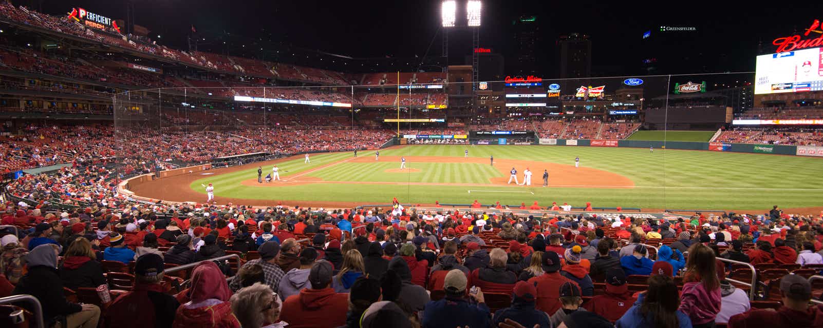 Seat view from Infield Field Box