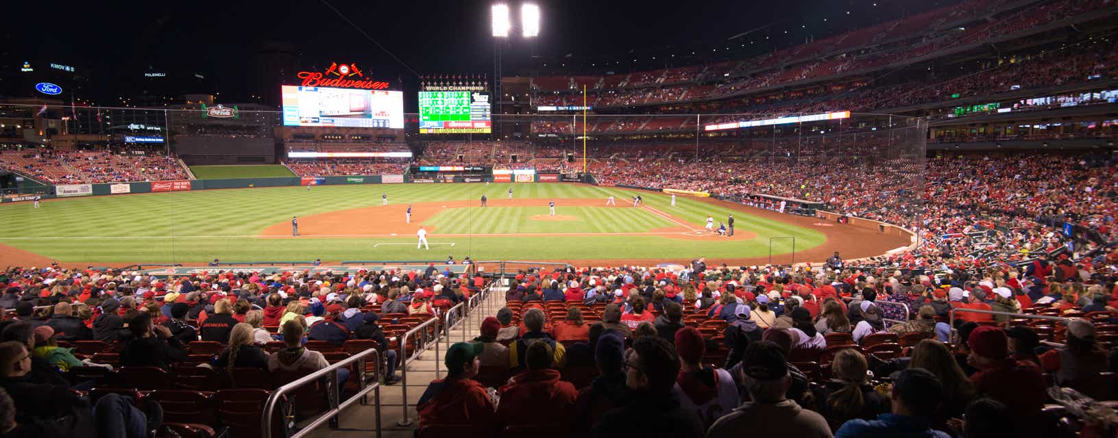 Seat view from Infield Field Box