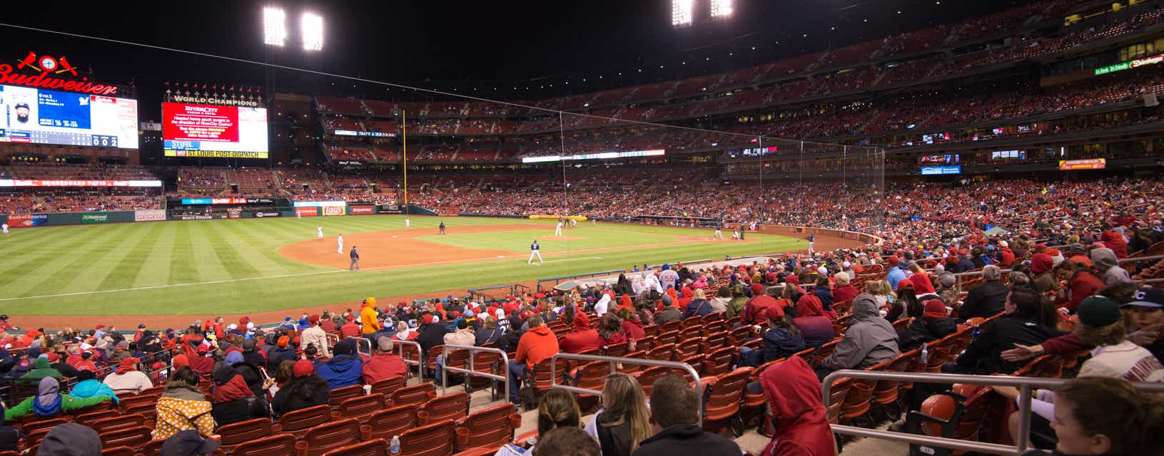 Seat view from Infield Field Box