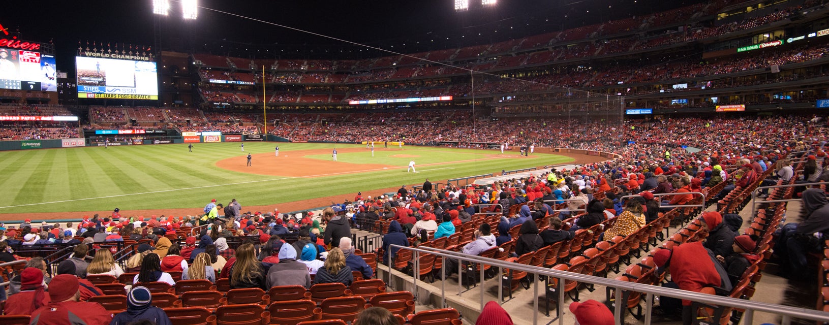 Seat view from Dugout Box