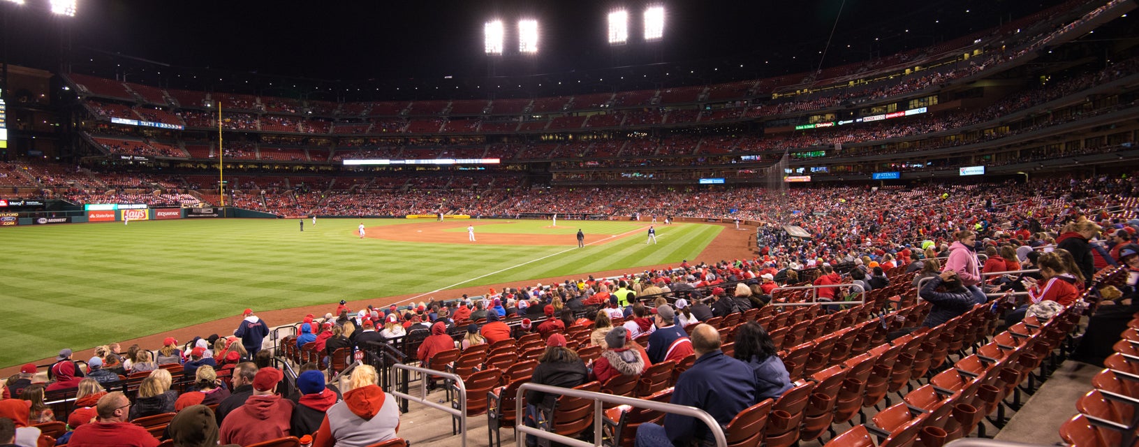 Seat view from Dugout Box