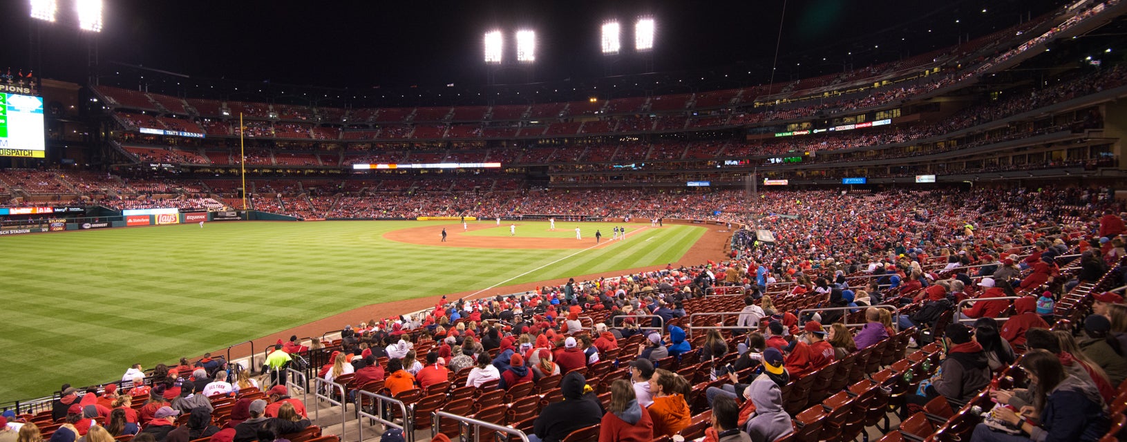 Seat view from Lower Left Field Box