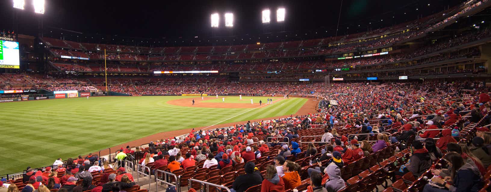 Seat view from Lower Left Field Box