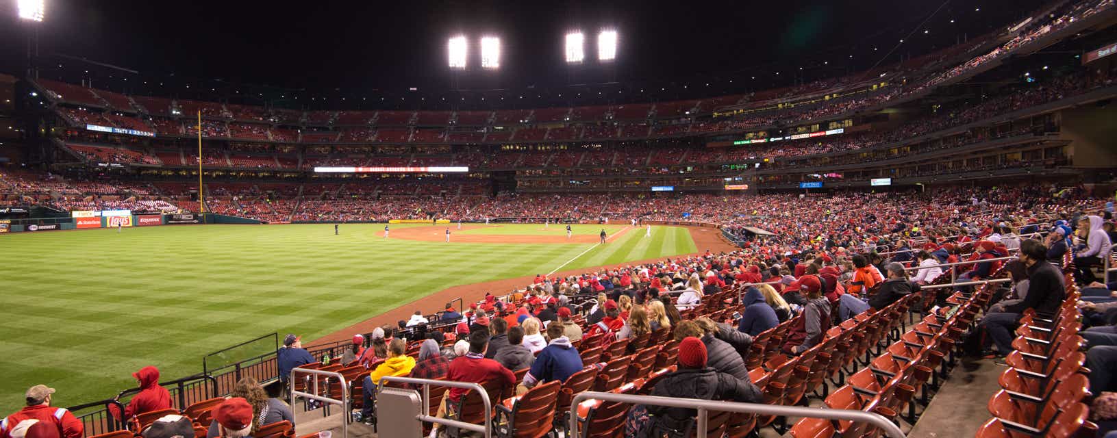 Seat view from Left Field Box