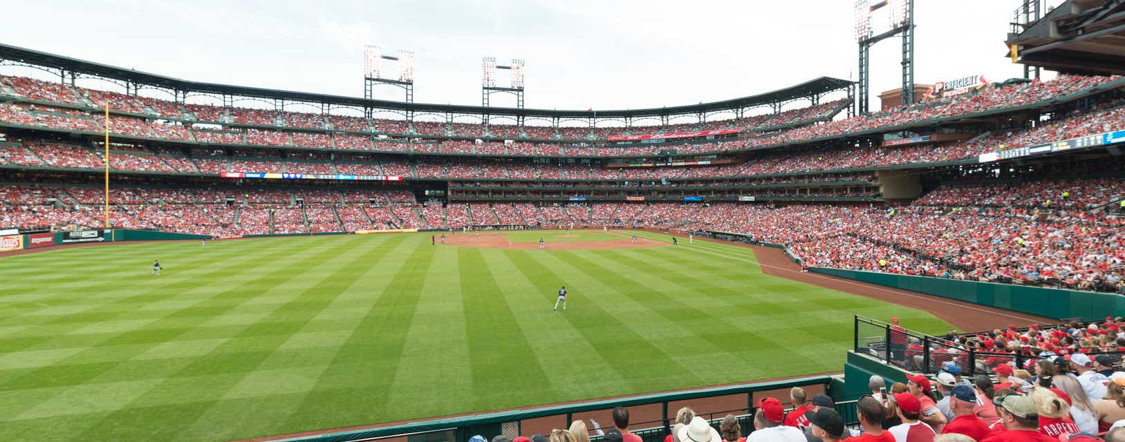 Seat view from Left Field Bleachers