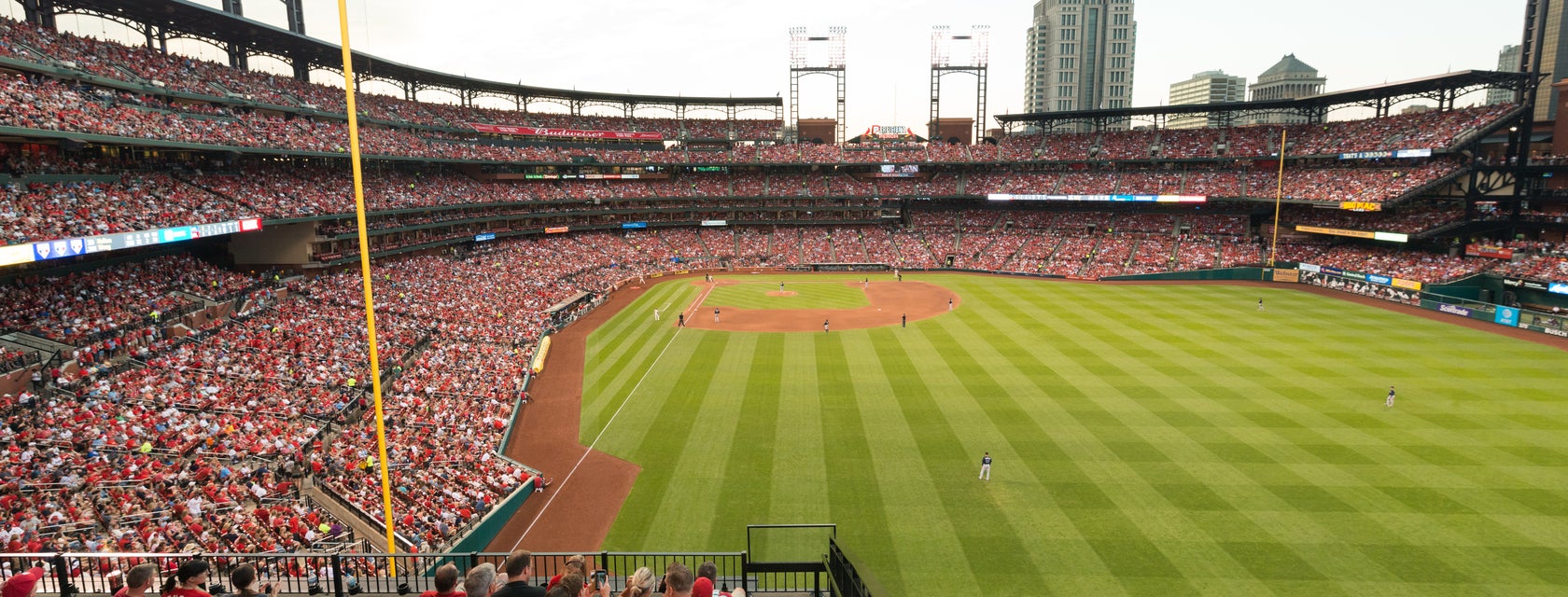 Seat view from Outfield Loge
