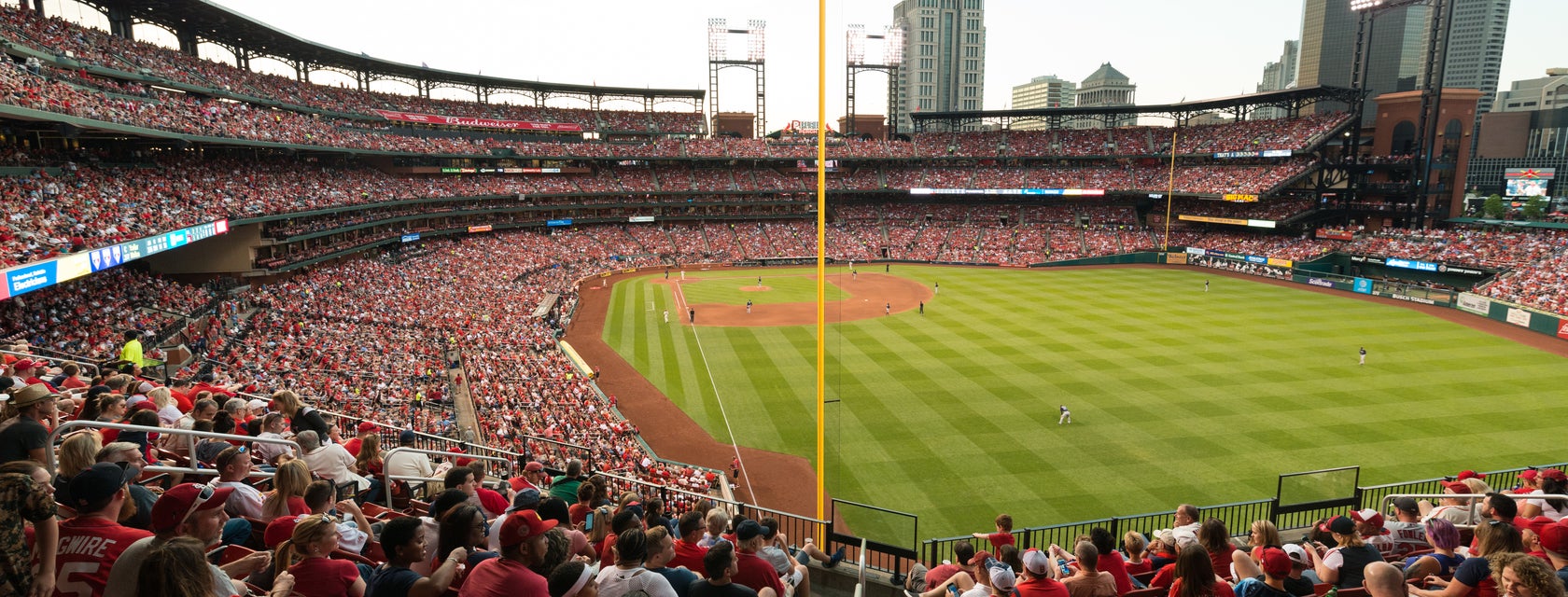 Seat view from Outfield Loge