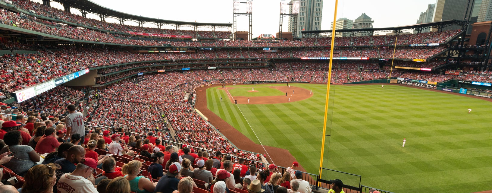 Seat view from Outfield Loge