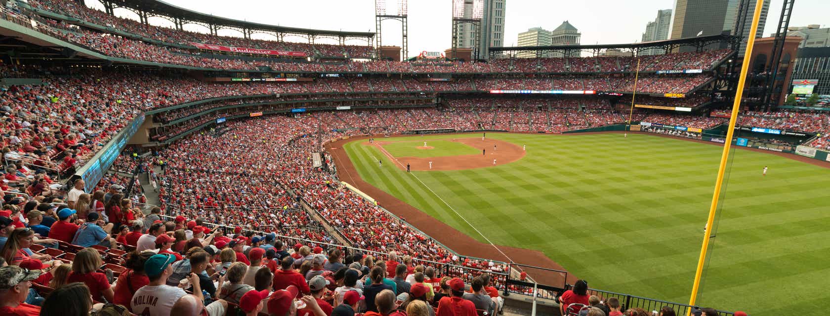 Seat view from Outfield Loge