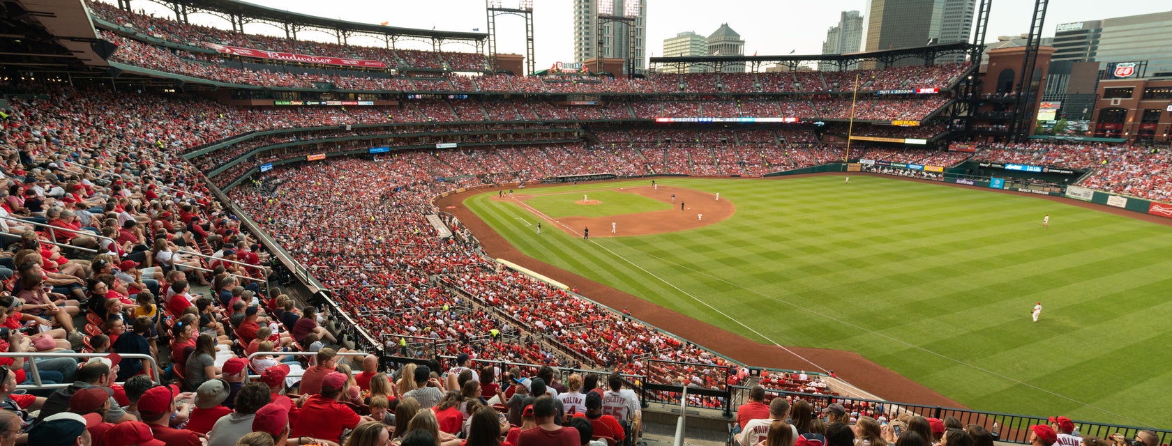 Seat view from Outfield Loge