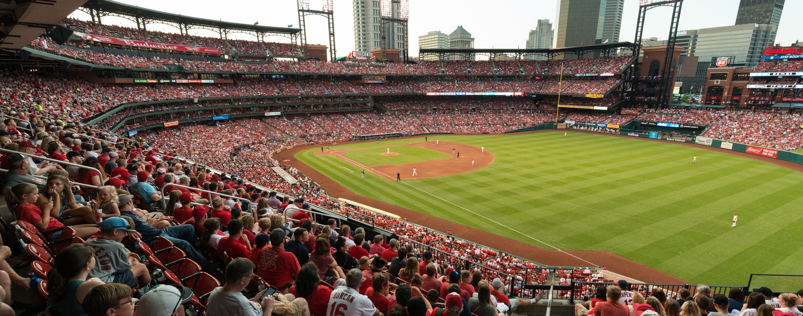 Seat view from Outfield Loge