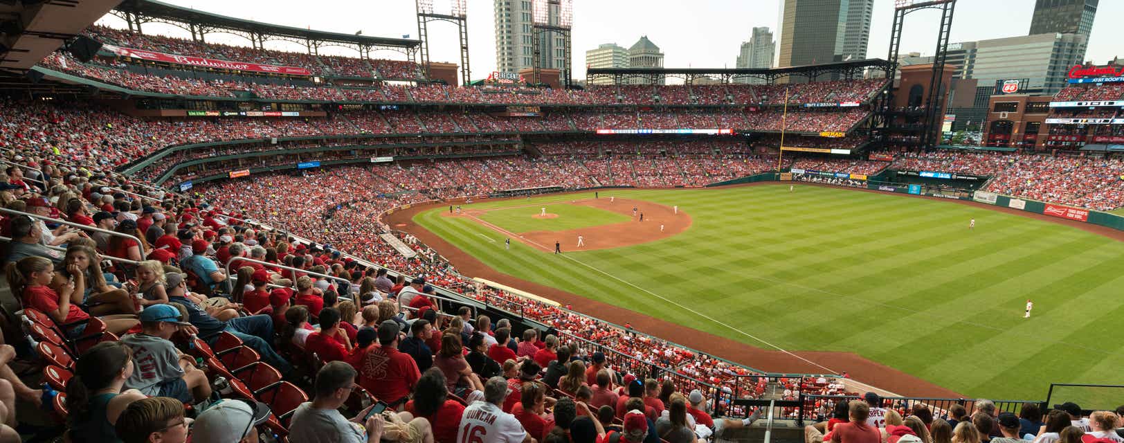 Seat view from Outfield Loge
