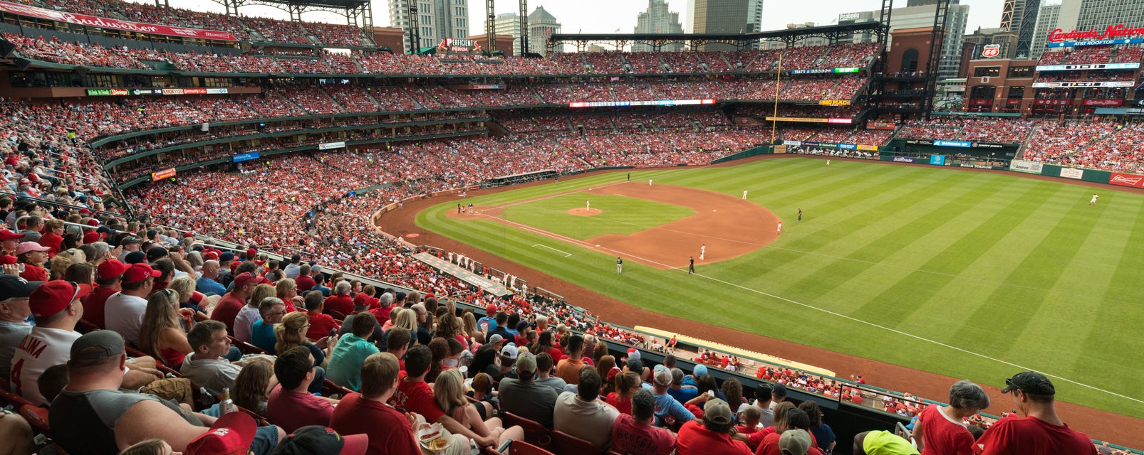 Seat view from Outfield Loge