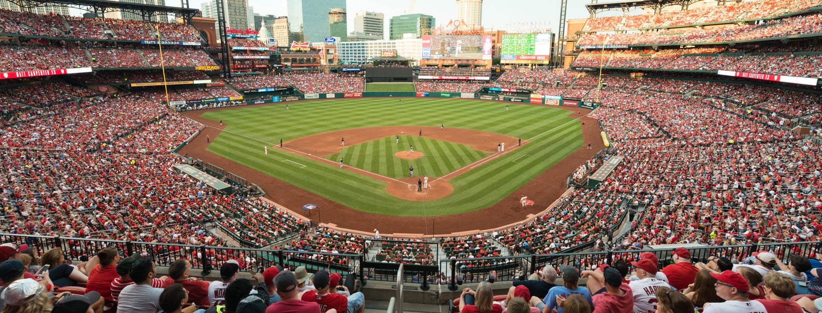 Seat view from Home Redbird Club