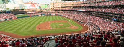 Seat view from National Rental Club