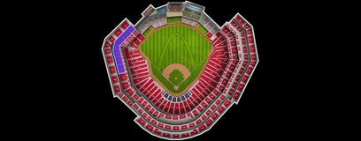 Seat view from Outfield Loge