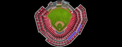 Seat view from Infield Pavilion