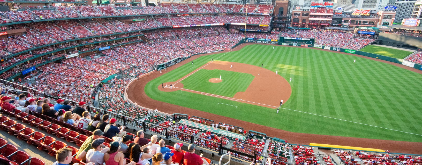 Seat view from Infield Pavilion