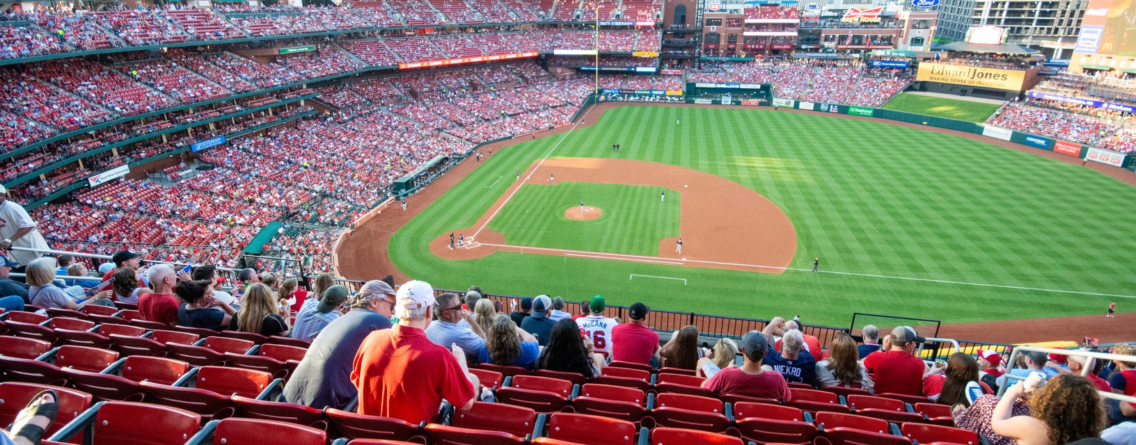 Seat view from Infield Pavilion